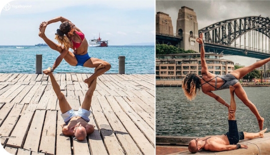 El amor y el yoga se pueden practicar en todas partes El amor y el yoga se pueden practicar en todas partes