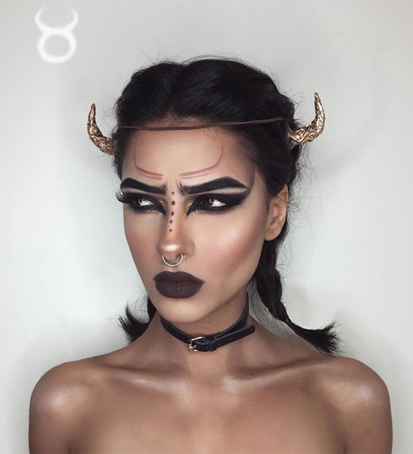El artista iraní hizo que los signos del zodíaco fueran sexys solo con la ayuda del maquillaje