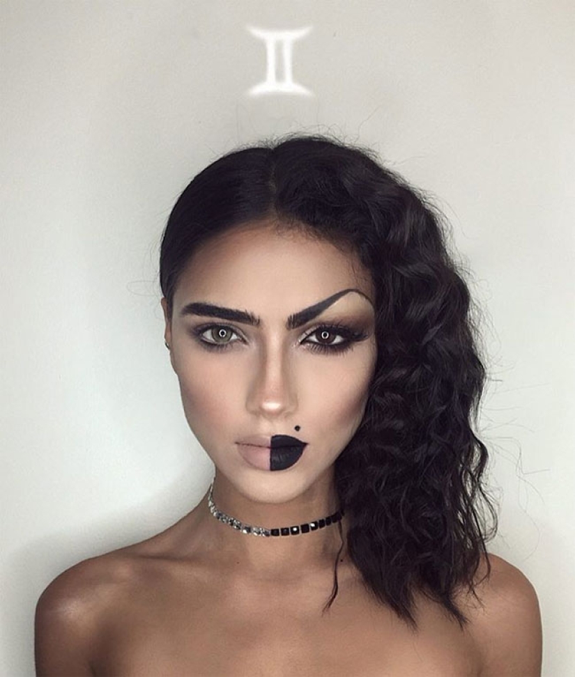 El artista iraní hizo que los signos del zodíaco fueran sexys solo con la ayuda del maquillaje