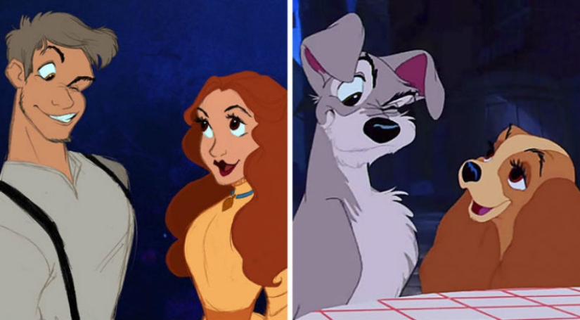 El artista lo ve de esta manera: los ilustradores han ideado cómo se verían los personajes de dibujos animados, siendo personas