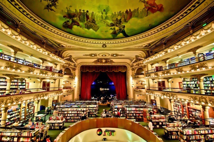 El Ateneo Grand Splendid - la librería más bonita