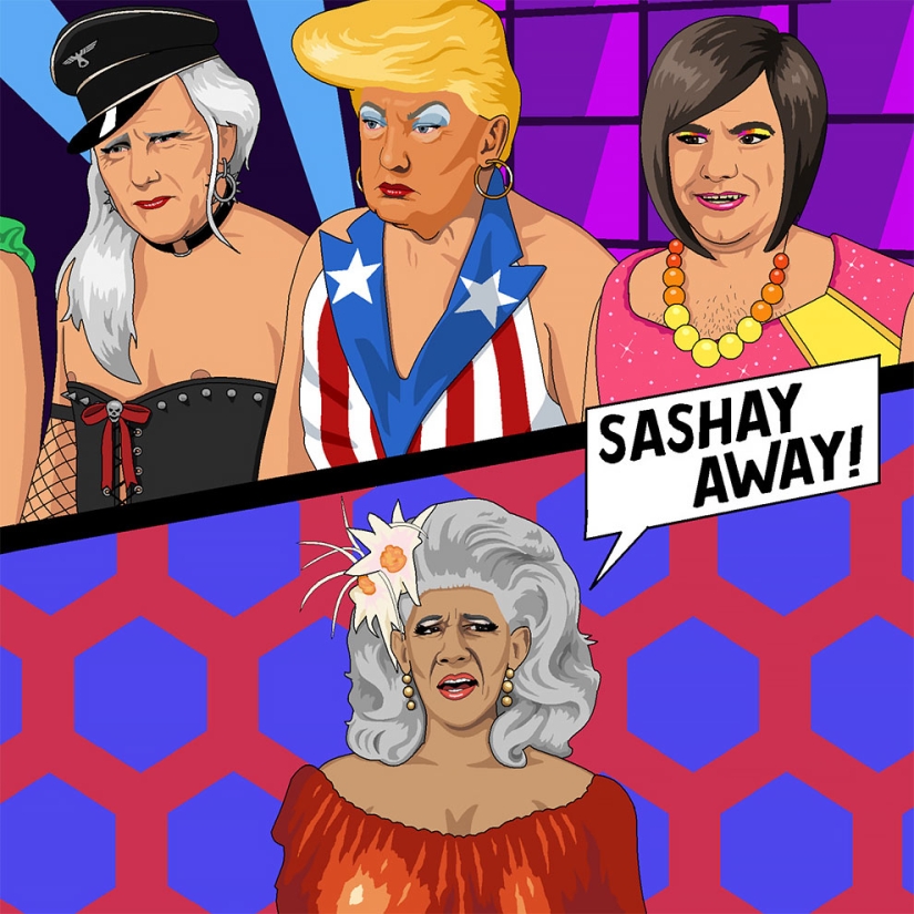 El británico representa en la pintura cualquier fantasía loca de los suscriptores