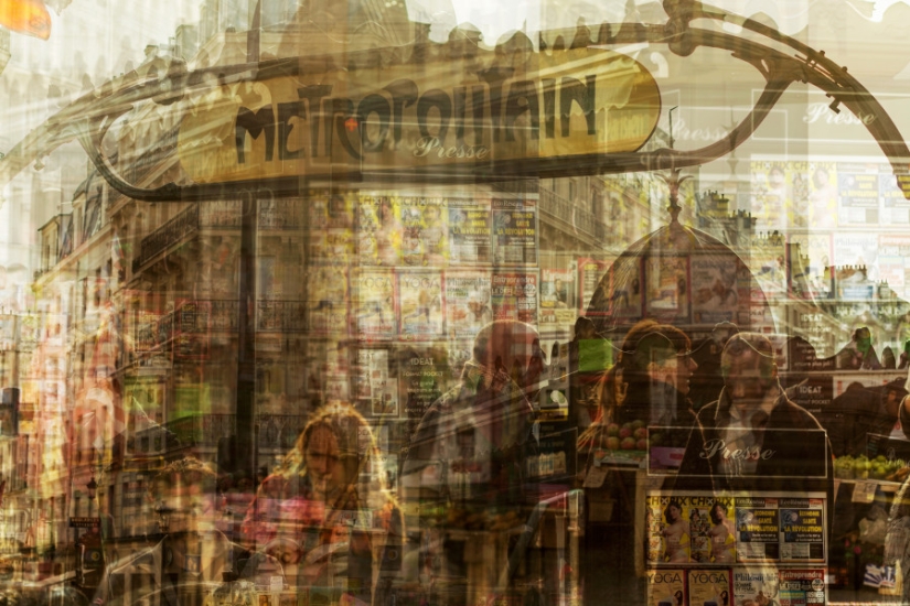 El bullicio de la metrópoli en fotos abstractas del italiano Alessio Trerotoli