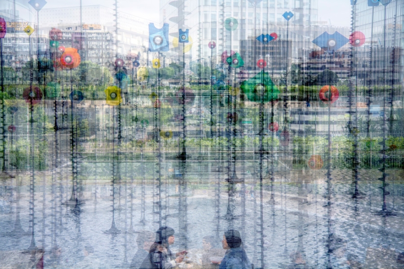El bullicio de la metrópoli en fotos abstractas del italiano Alessio Trerotoli