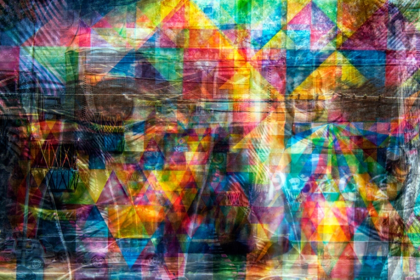 El bullicio de la metrópoli en fotos abstractas del italiano Alessio Trerotoli