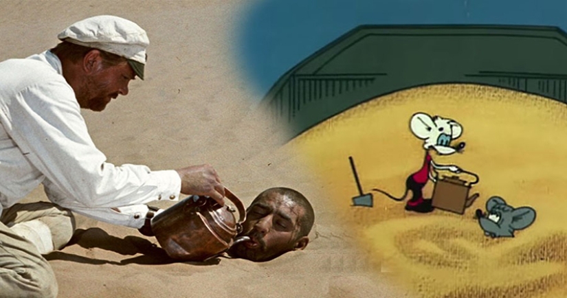 El camarada Sujov en "Las aventuras de Leopoldo" y otros huevos de Pascua de la animación soviética