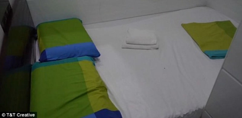 El canadiense encontró la habitación de hotel más pequeña, y cuesta $ 30