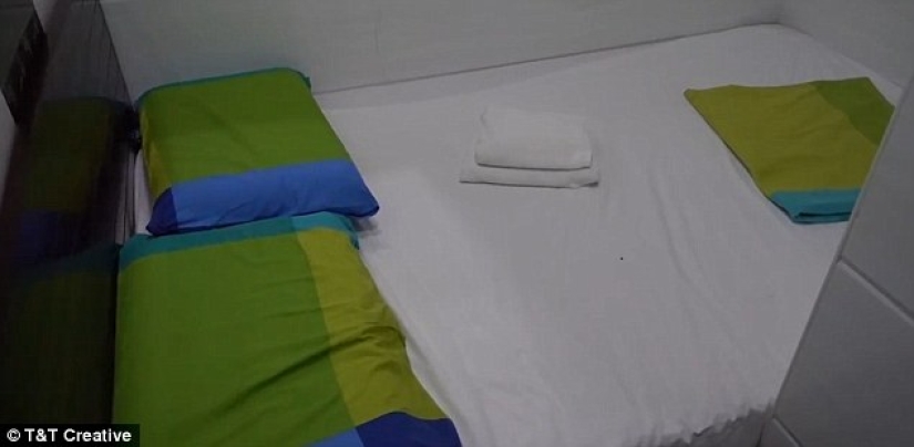El canadiense encontró la habitación de hotel más pequeña, y cuesta $ 30