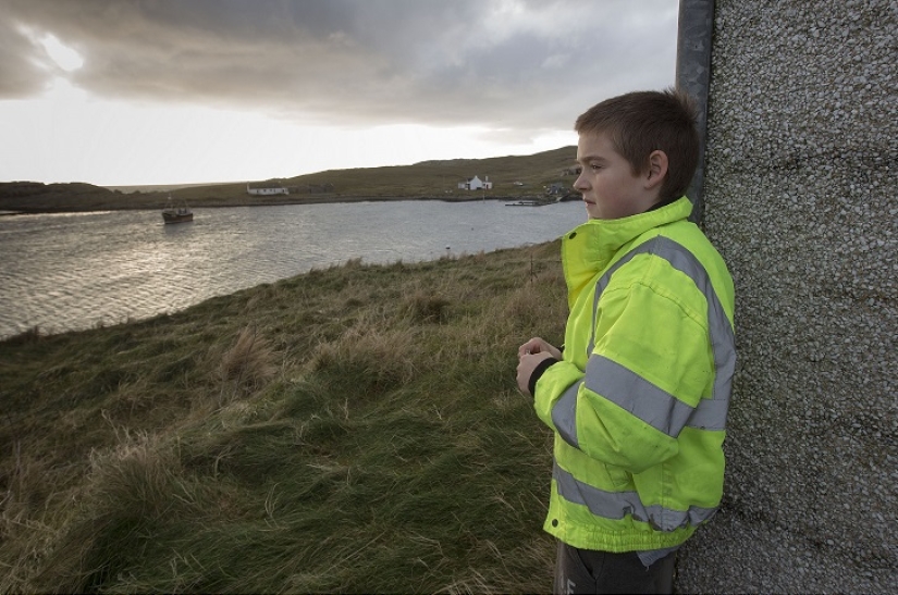 El colegial británico más solitario El colegial británico más solitario