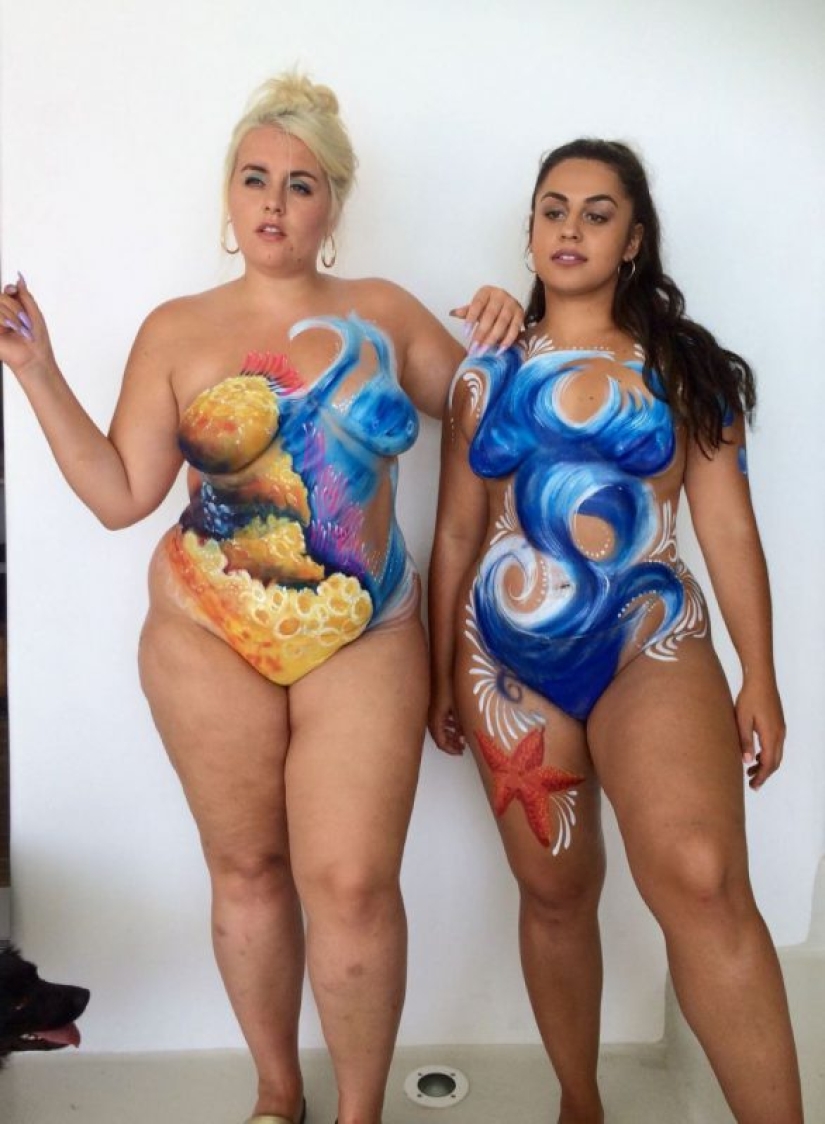 El cuerpo desnudo es algo útil: modelos con formas curvas participan en un nuevo reality show británico