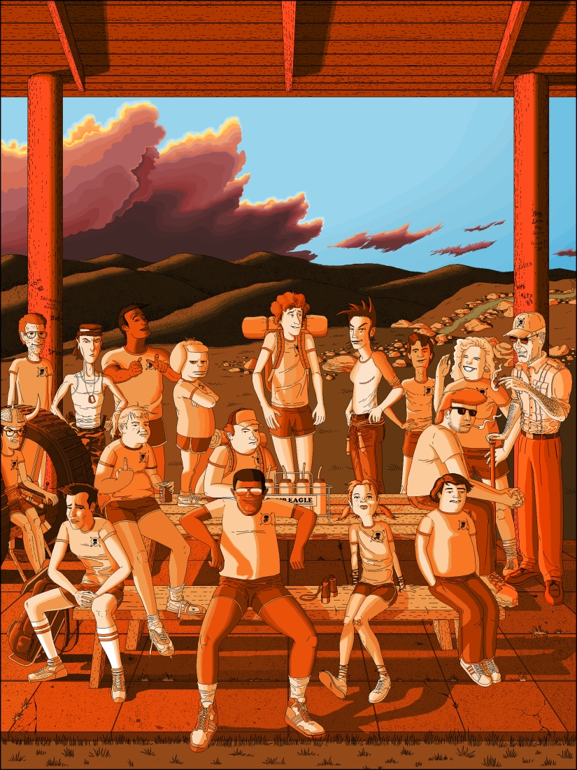 El escritor era demasiado vago para dominar Photoshop, por lo que dibujó ilustraciones en Pintura durante 10 años El escritor era demasiado vago para dominar Photoshop, por lo que dibujó ilustraciones en Pintura durante 10 años