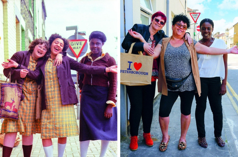 El fotógrafo toma fotos de los habitantes de un pueblo inglés muchos años después El fotógrafo toma fotos de los habitantes de un pueblo inglés muchos años después