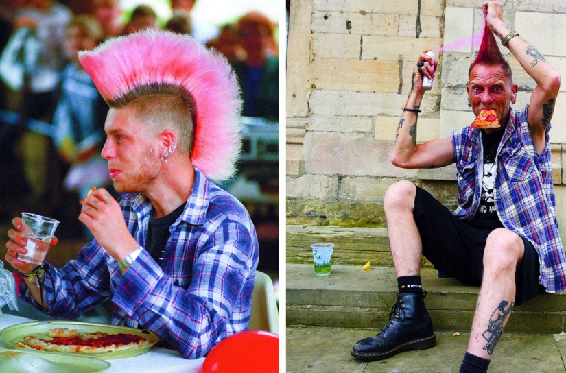 El fotógrafo toma fotos de los habitantes de un pueblo inglés muchos años después El fotógrafo toma fotos de los habitantes de un pueblo inglés muchos años después