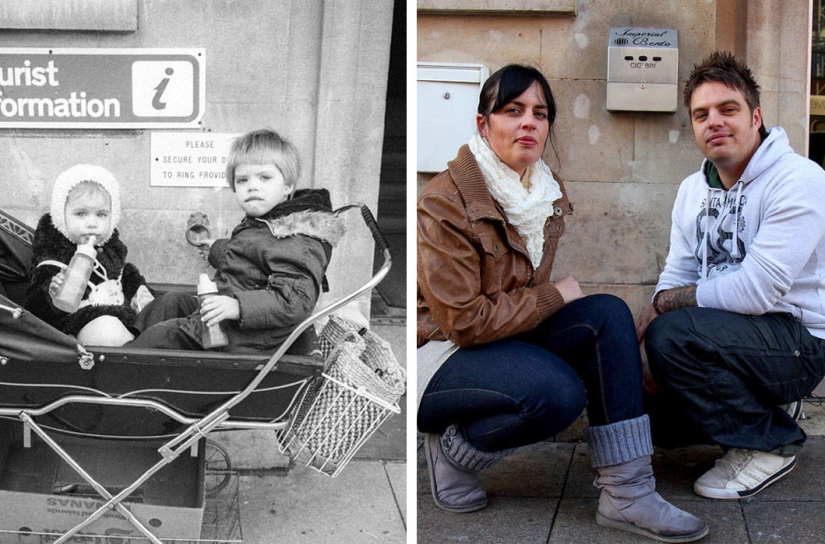 El fotógrafo toma fotos de los habitantes de un pueblo inglés muchos años después El fotógrafo toma fotos de los habitantes de un pueblo inglés muchos años después