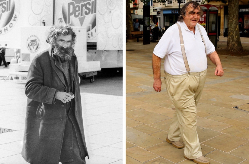 El fotógrafo toma fotos de los habitantes de un pueblo inglés muchos años después El fotógrafo toma fotos de los habitantes de un pueblo inglés muchos años después