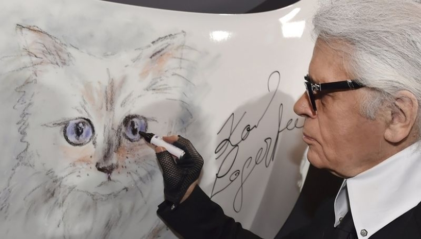El gato de Karl Lagerfeld ganó 3 millones de euros en un año El gato de Karl Lagerfeld ganó 3 millones de euros en un año