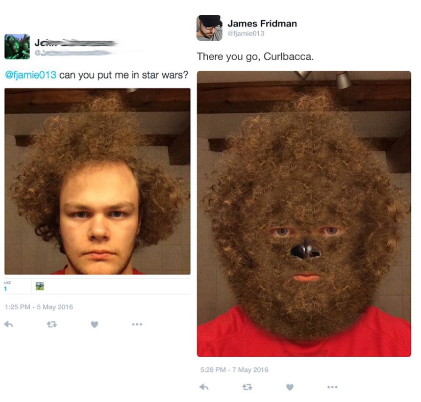 El genio de Photoshop continúa cumpliendo deseos demasiado literalmente