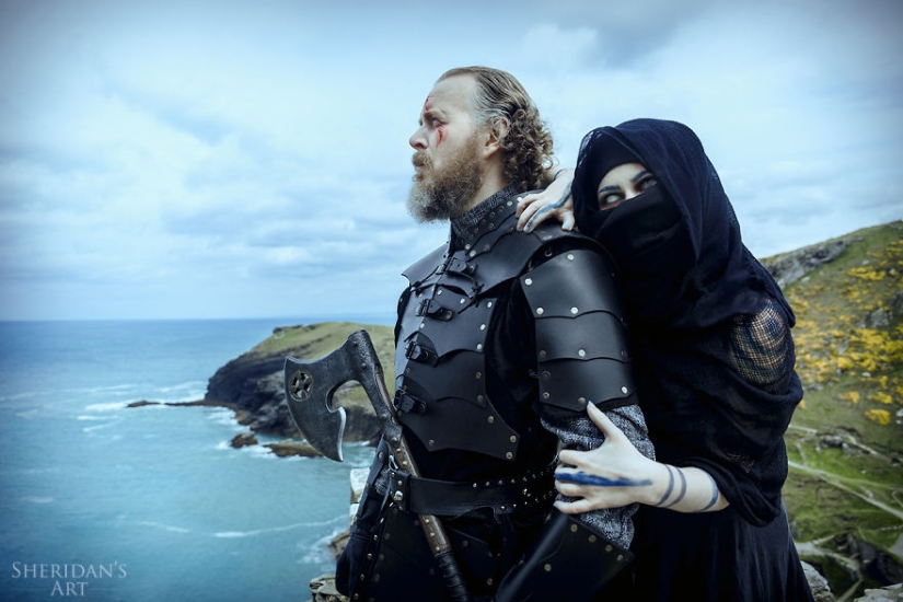 El hombre tiene una crisis de mediana edad y organizó una sesión de fotos al estilo de "Juego de Tronos"