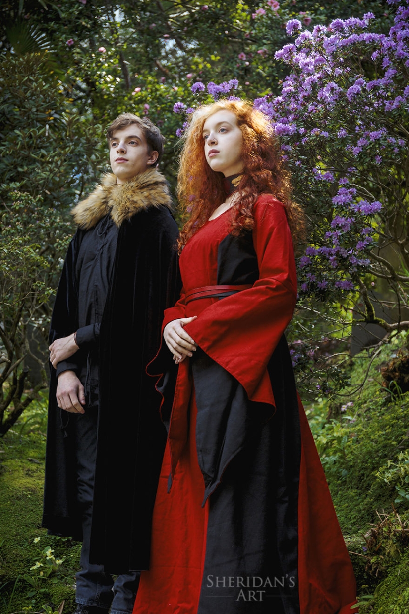 El hombre tiene una crisis de mediana edad y organizó una sesión de fotos al estilo de "Juego de Tronos"