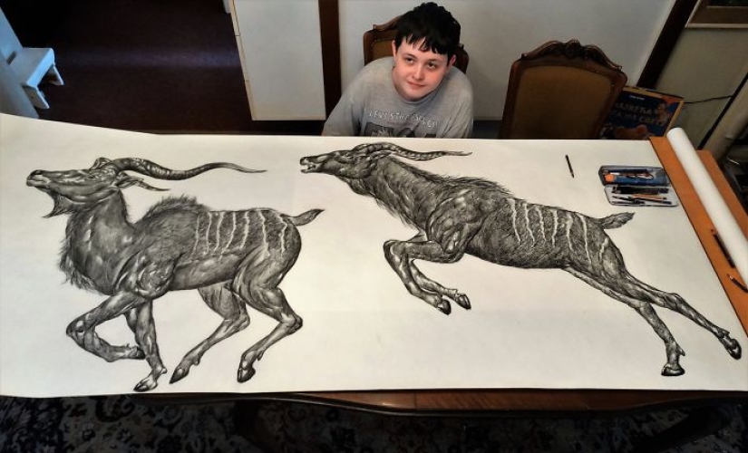 El joven serbio dibuja desde los dos años y ya está ilustrando enciclopedias El joven serbio dibuja desde los dos años y ya está ilustrando enciclopedias