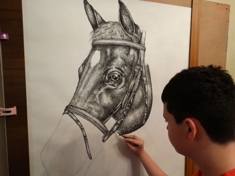 El joven serbio dibuja desde los dos años y ya está ilustrando enciclopedias El joven serbio dibuja desde los dos años y ya está ilustrando enciclopedias