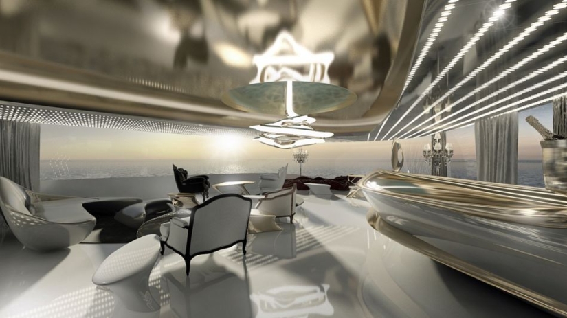 El nuevo superyate italiano es un auténtico palacio flotante