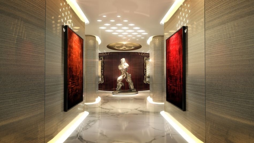 El nuevo superyate italiano es un auténtico palacio flotante