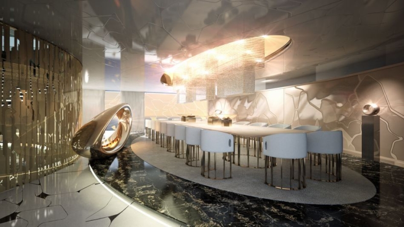 El nuevo superyate italiano es un auténtico palacio flotante