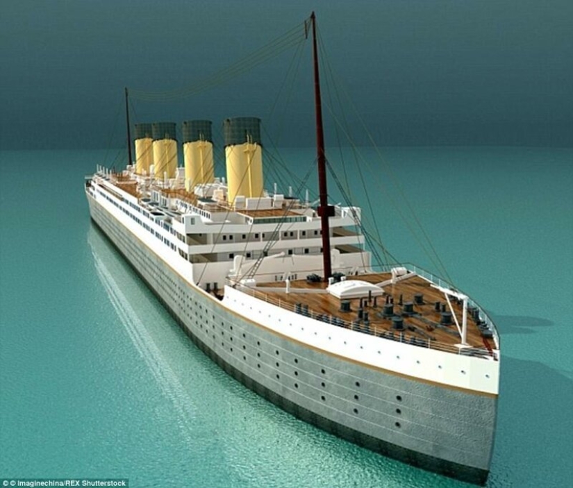 El nuevo Titanic de fabricación china se lanzará en 3 años El nuevo Titanic de fabricación china se lanzará en 3 años