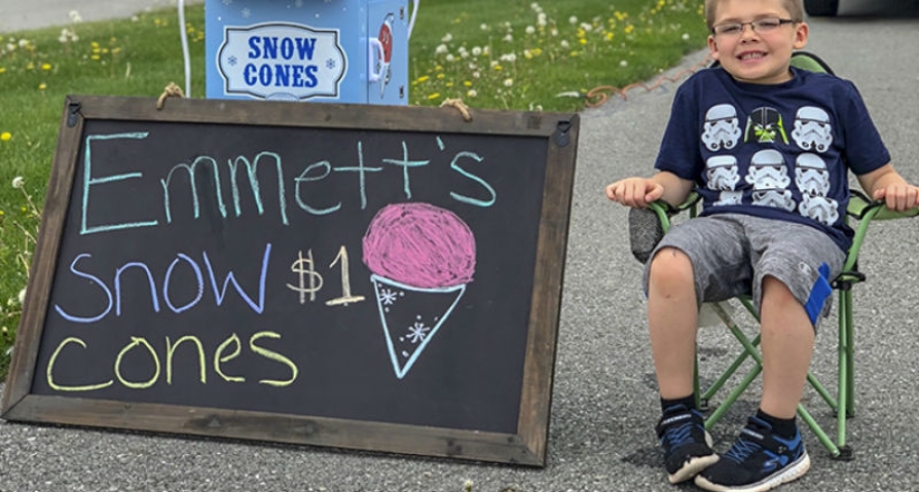 El padre se negó a comprarle una bicicleta a su hijo de seis años y abrió su propio negocio