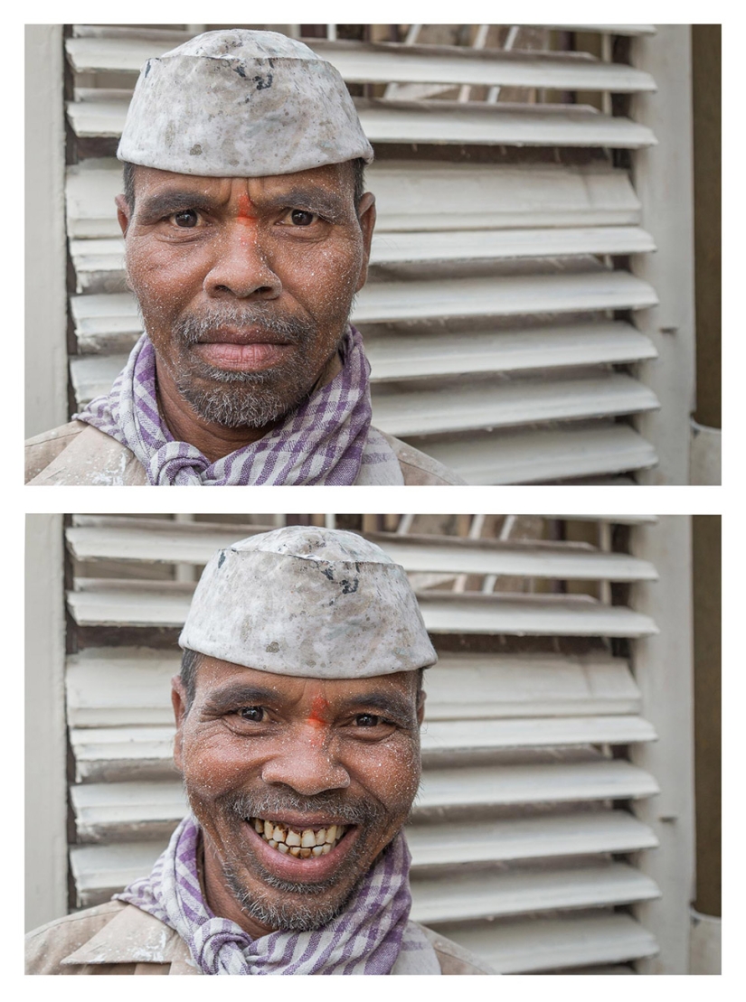 El poder de una sonrisa: fotos que te harán mirar a los extraños de manera diferente El poder de una sonrisa: fotos que te harán mirar a los extraños de manera diferente