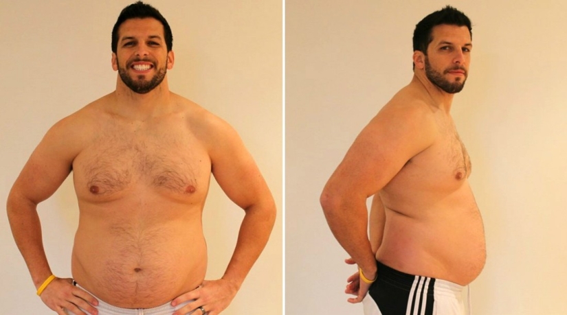 El preparador físico engordó para comprender a los clientes y se puso en forma nuevamente El preparador físico engordó para comprender a los clientes y se puso en forma nuevamente