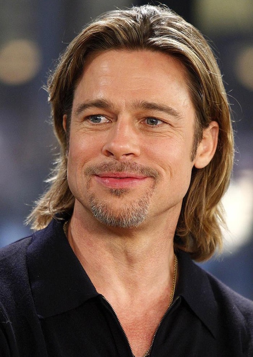 El rostro del hombre ideal, formado por partes de los rostros de famosas bellezas de Hollywood El rostro del hombre ideal, formado por partes de los rostros de famosas bellezas de Hollywood