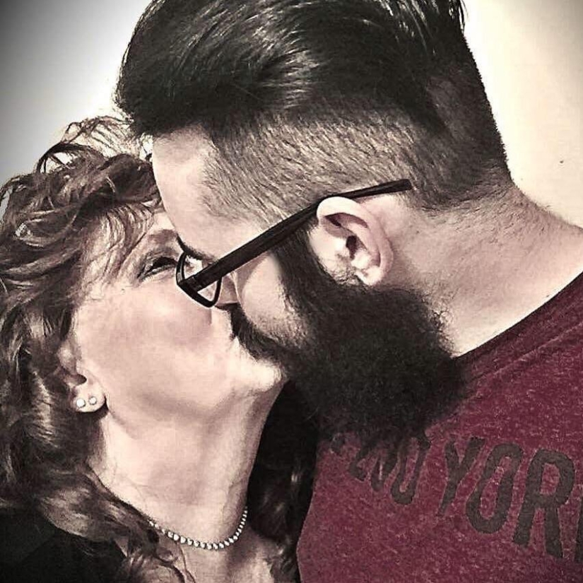 El secreto de la felicidad familiar: cómo viven los cónyuges amorosos con una diferencia de edad de 53 años