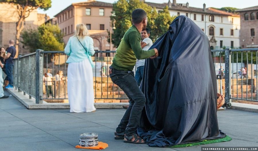 El secreto de la levitación de los yoguis callejeros