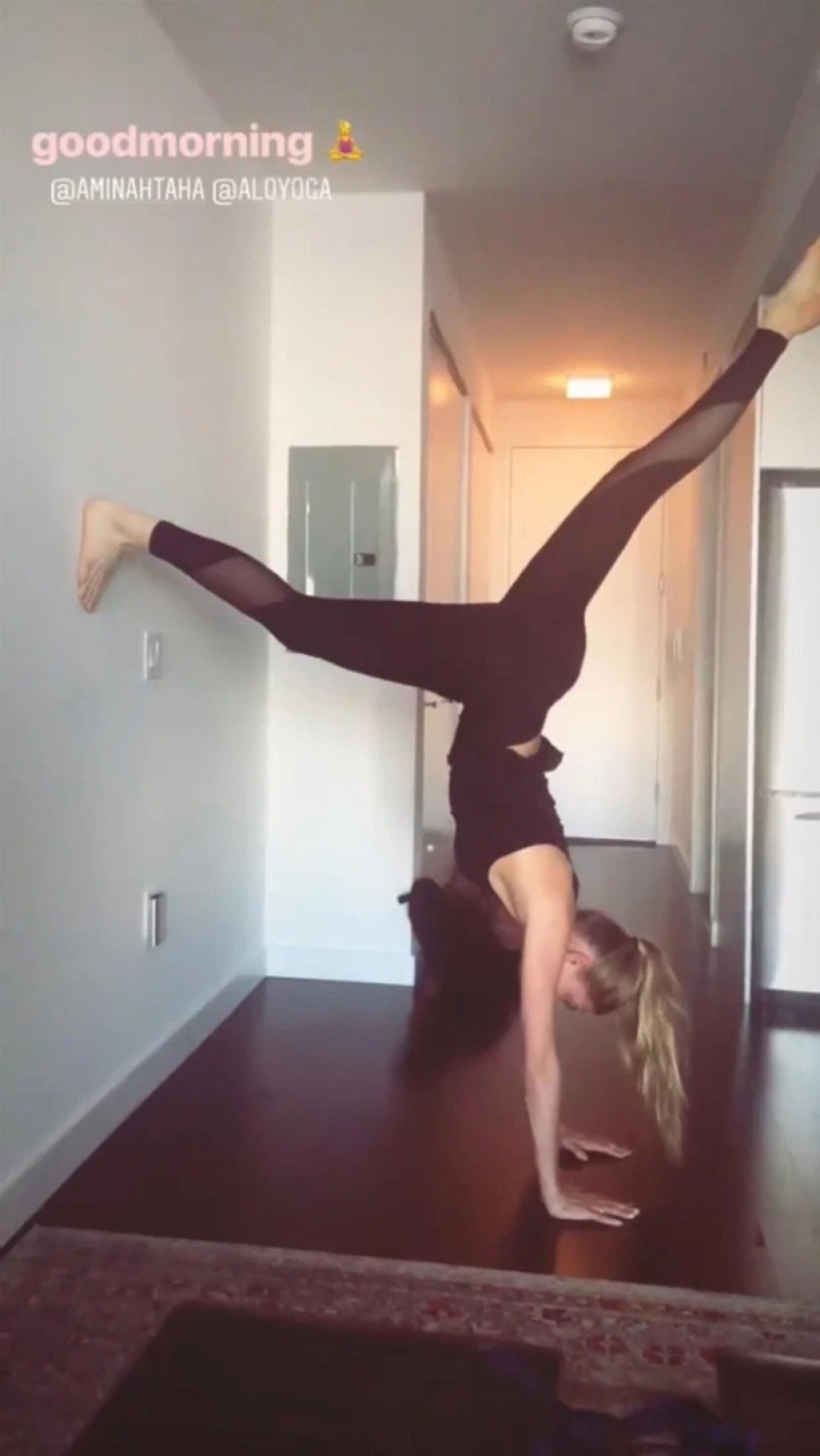 El stand "star": una nueva pose en Instagram, en la que las estrellas demuestran su flexibilidad y fuerza El stand "star": una nueva pose en Instagram, en la que las estrellas demuestran su flexibilidad y fuerza