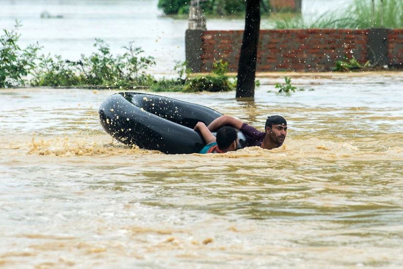 El sur de Asia sufre las peores inundaciones en una década, pero nadie habla de ello