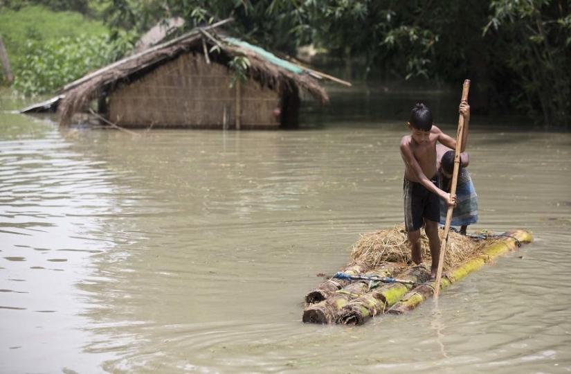 El sur de Asia sufre las peores inundaciones en una década, pero nadie habla de ello