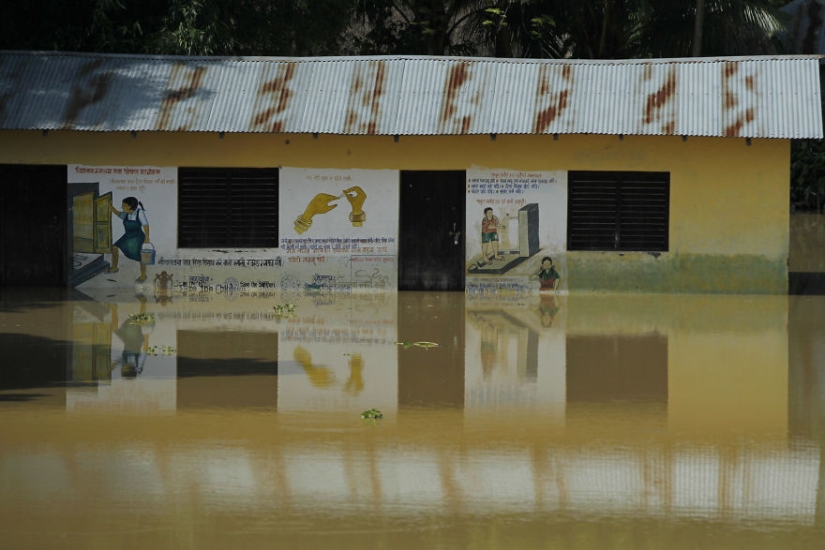El sur de Asia sufre las peores inundaciones en una década, pero nadie habla de ello
