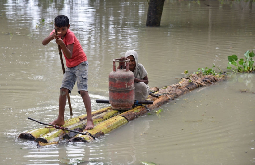 El sur de Asia sufre las peores inundaciones en una década, pero nadie habla de ello
