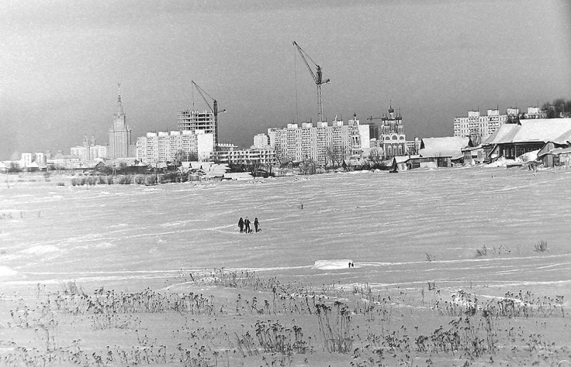 El suroeste de Moscú en la década de 1970