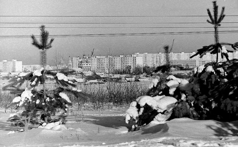 El suroeste de Moscú en la década de 1970