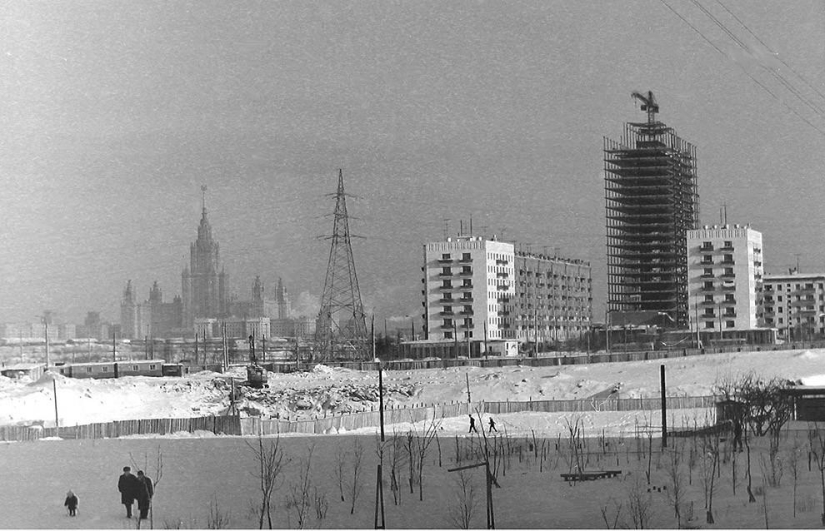 El suroeste de Moscú en la década de 1970