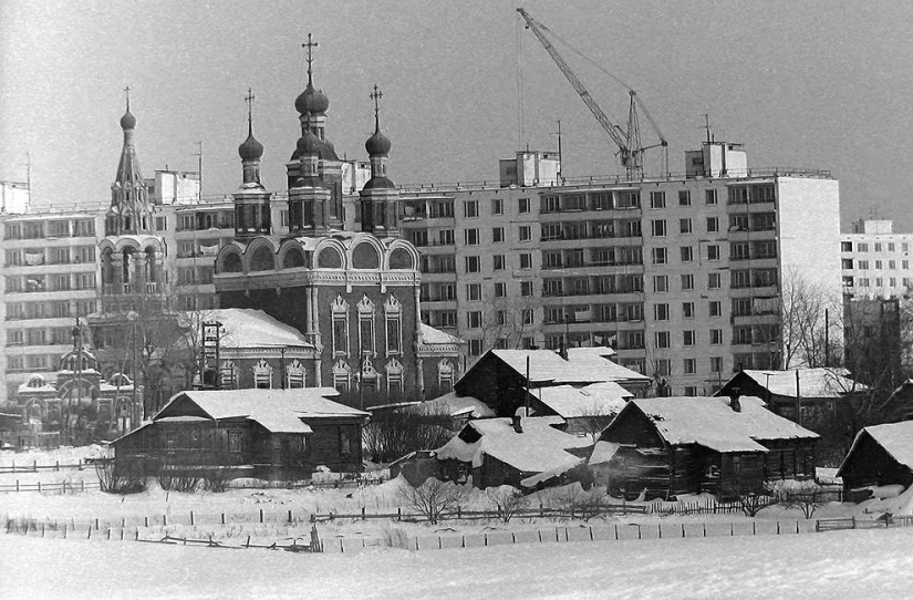 El suroeste de Moscú en la década de 1970
