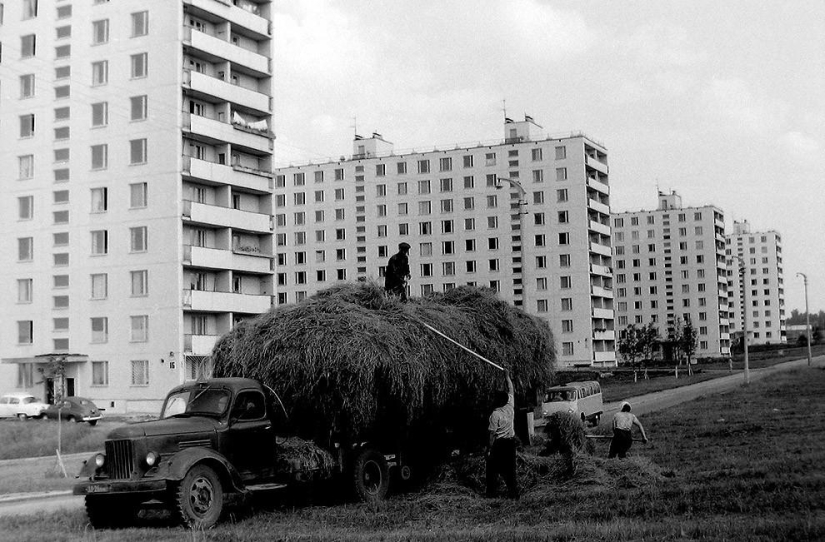 El suroeste de Moscú en la década de 1970