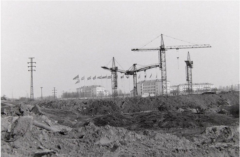 El suroeste de Moscú en la década de 1970