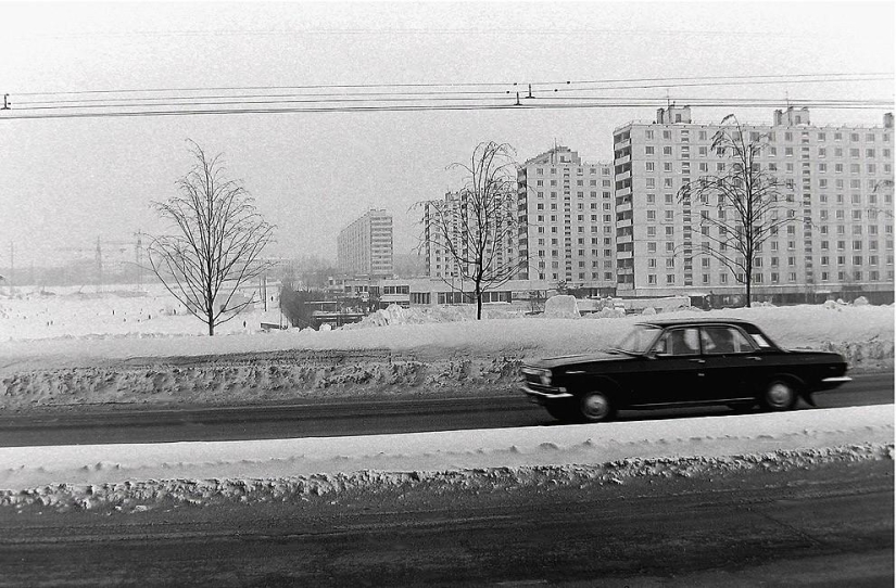 El suroeste de Moscú en la década de 1970