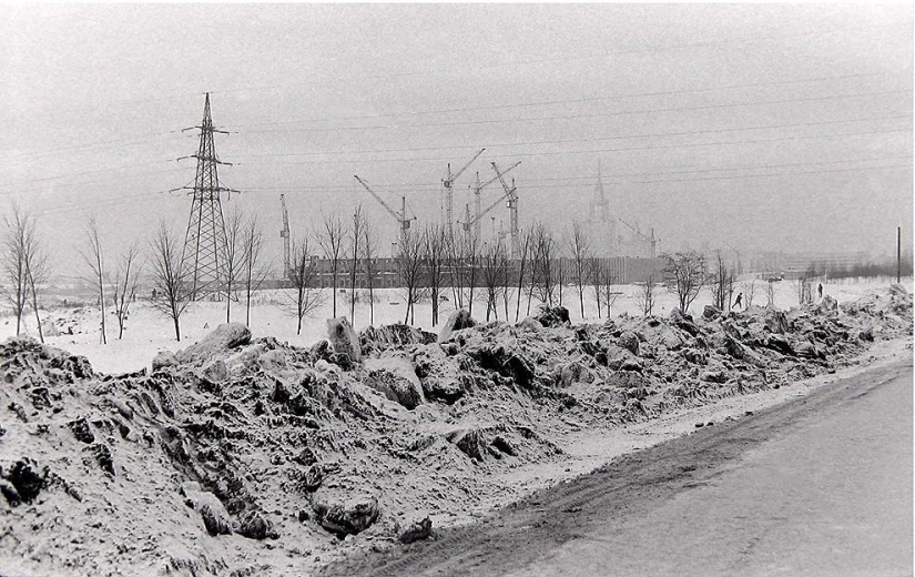El suroeste de Moscú en la década de 1970