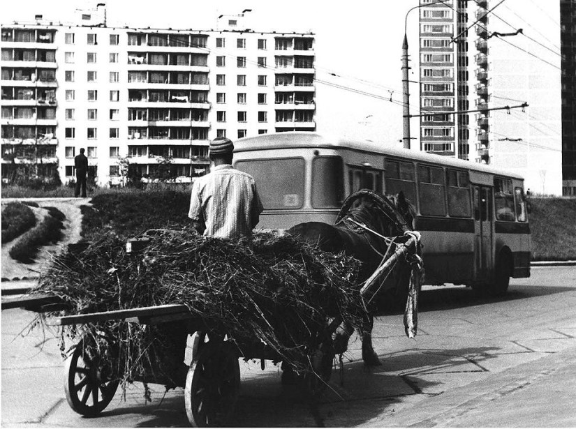 El suroeste de Moscú en la década de 1970