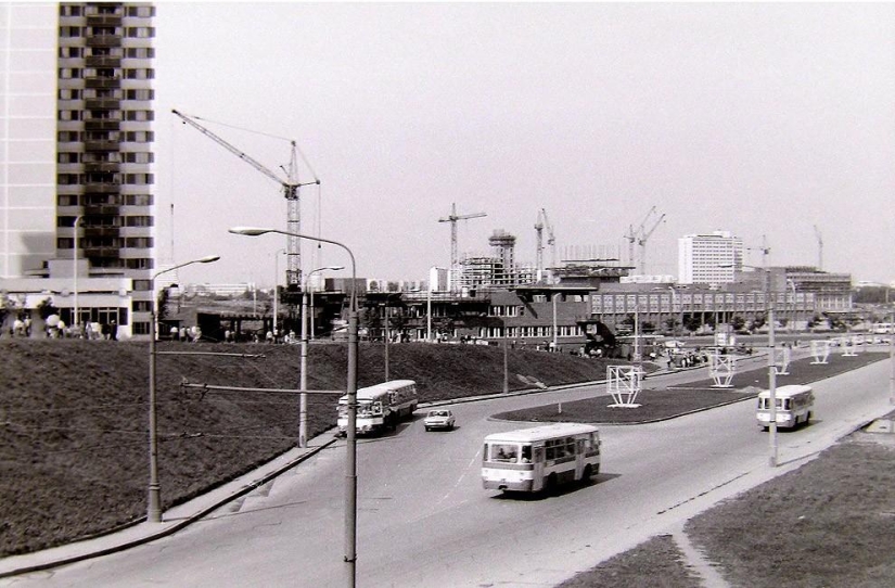 El suroeste de Moscú en la década de 1970